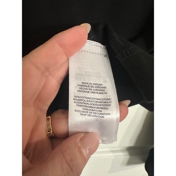 Lauren Ralph Lauren Black Long Sleeve Top Zipper Shoulder Detail Size M - Picture 7 of 10